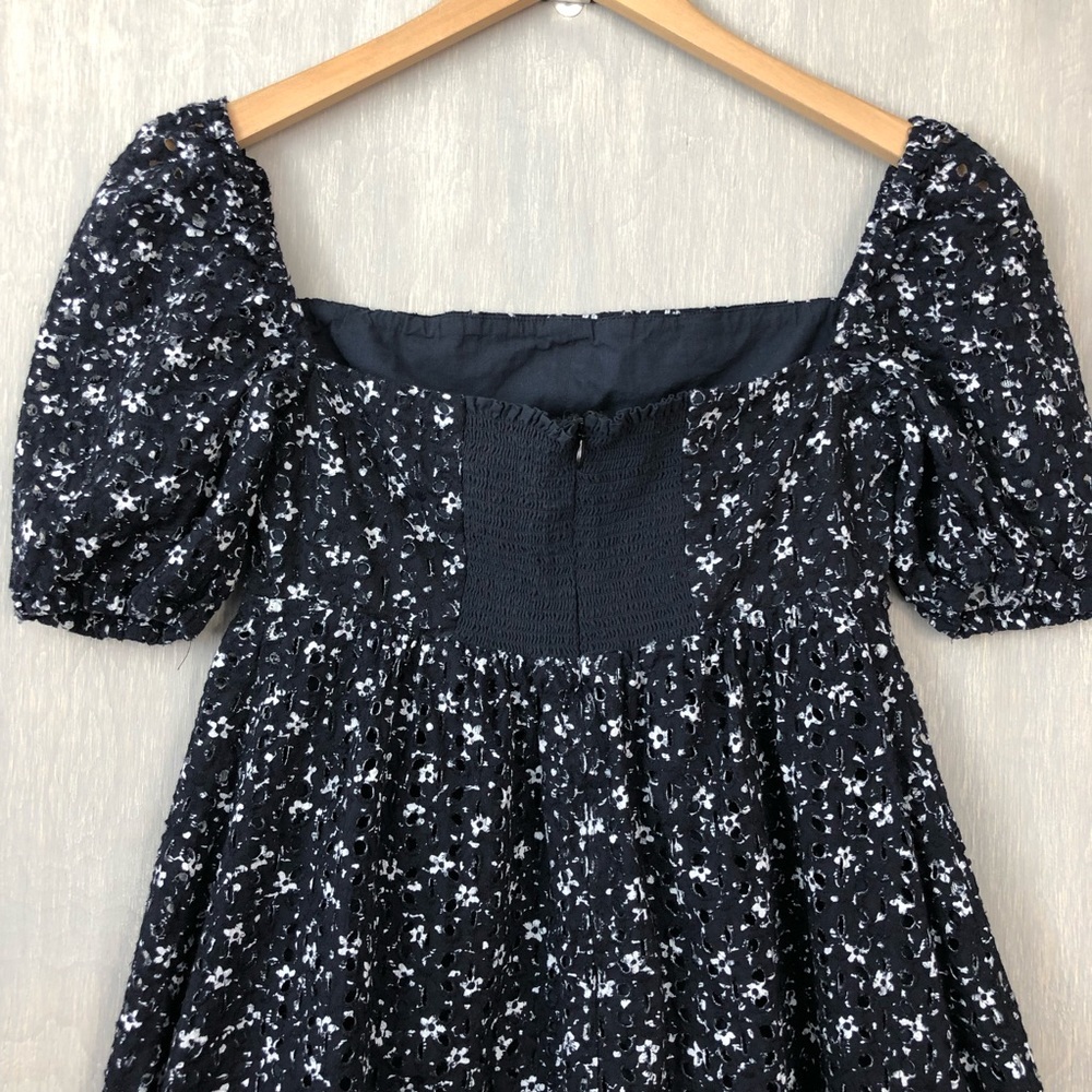 Anthropologie Maeve Lillianne Eyelet Dress Size 4 - Picture 10 of 11